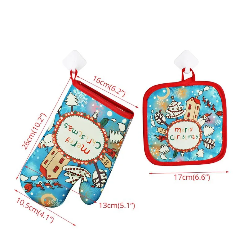2Pcs/set hot Oven Mitts Baking Anti-Hot Gloves Pad Oven Microwave Insulation Mat Christmas Decoration Baking Kitchen Tools Xmas
2Pcs/set hot Oven Mitts Baking Anti-Hot Gloves Pad Oven Microwave Insulation Mat Christmas Decoration Baking Kitchen Tools Xmas