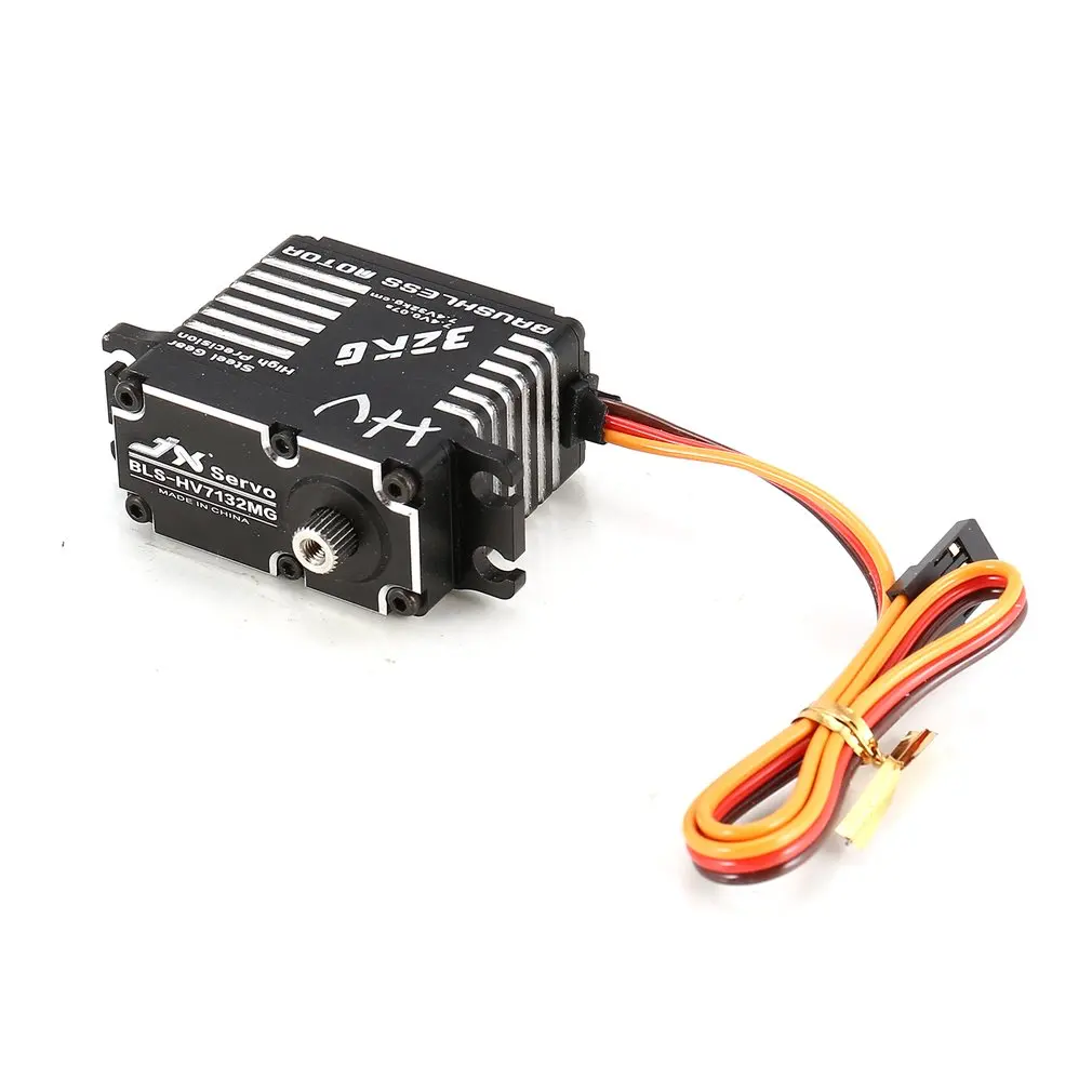 JX BLS-HV7132MG 32 кг металлическое рулевое цифровое передаточное устройство HV бесщеточный сервопривод с высоким напряжением для радиоуправляемо...
JX BLS-HV7132MG 32 кг металлическое рулевое цифровое передаточное устройство HV бесщеточный сервопривод с высоким напряжением для радиоуправляемо...