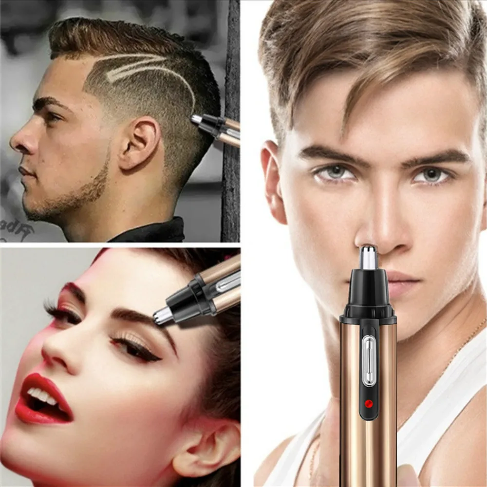 Nose Hair Trimmer and Ear Hair Trimmer for Men Women Professional USB Rechargeable Painless Facial Hair Trimmer
Nose Hair Trimmer and Ear Hair Trimmer for Men Women Professional USB Rechargeable Painless Facial Hair Trimmer