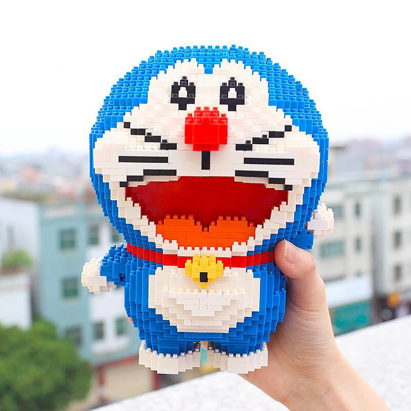 HC 1012 Anime Cartoon Doraemon Cat Animal Pet Robot 3D Model DIY Mini Diamond Blocks Bricks Building Toy for Children in Box
HC 1012 Anime Cartoon Doraemon Cat Animal Pet Robot 3D Model DIY Mini Diamond Blocks Bricks Building Toy for Children in Box