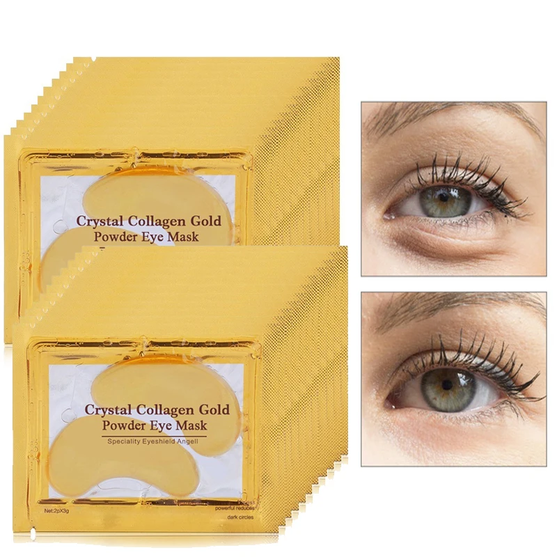 100pcs=50Packs Gold Eye Masks Crystal Collagen Removed Dark Circle Eye Mask Doubling Moisturizing Anti-Aging Eye Patches Beauty
100pcs=50Packs Gold Eye Masks Crystal Collagen Removed Dark Circle Eye Mask Doubling Moisturizing Anti-Aging Eye Patches Beauty