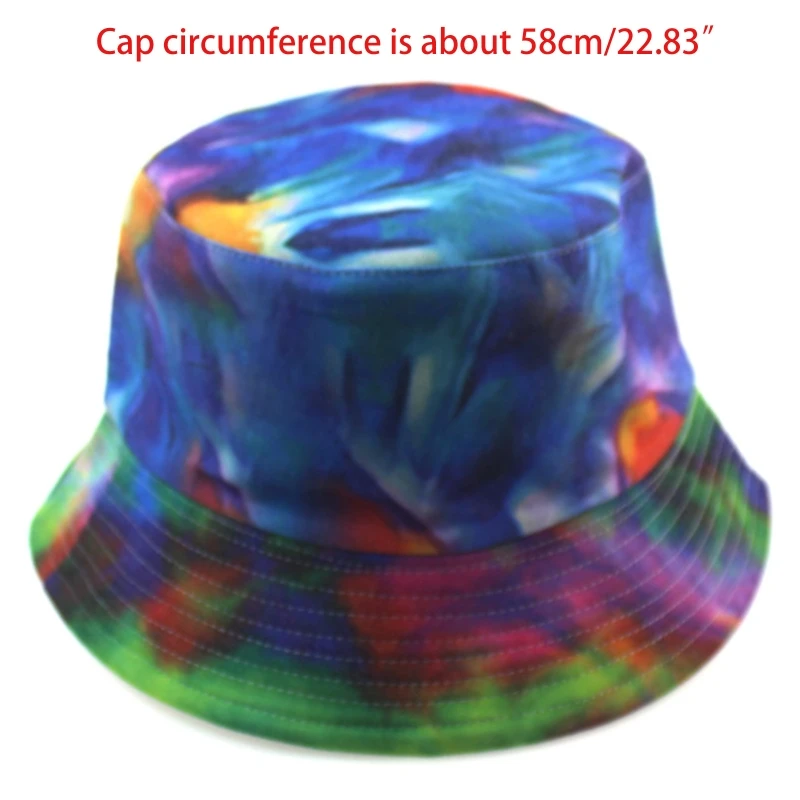Unisex Neon Colorful Tie Dye Bucket Hat Harajuku Hip Hop Reversible Double Sided Wear Wide Brim Packable Fisherman Cap
Unisex Neon Colorful Tie Dye Bucket Hat Harajuku Hip Hop Reversible Double Sided Wear Wide Brim Packable Fisherman Cap