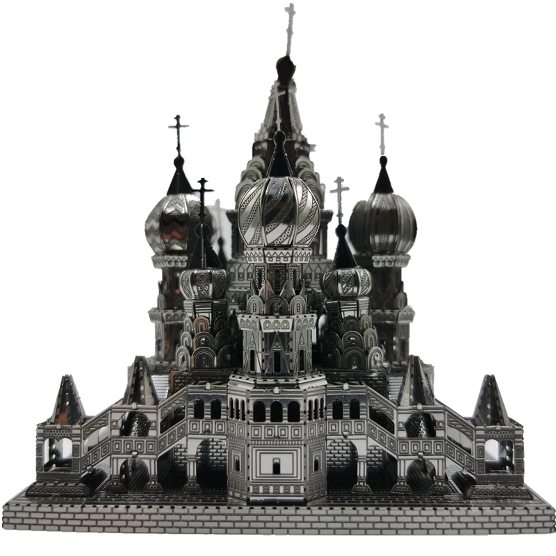 IRON STAR Saint Basil's Cathedral 3D metal puzzle model DIY 3D Laser Cut Assembly Model learning toys for children adults
IRON STAR Saint Basil's Cathedral 3D metal puzzle model DIY 3D Laser Cut Assembly Model learning toys for children adults