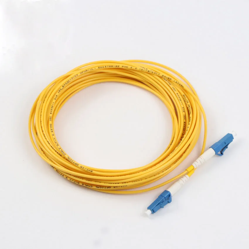 fiber optic patch cord LC-LC UPC Simplex jumper cable 9/125 2.0mm or 3.0mm 10pc/lot 
fiber optic patch cord LC-LC UPC Simplex jumper cable 9/125 2.0mm or 3.0mm 10pc/lot