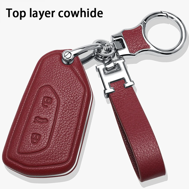 Genuine Leather Car Remote Key Case Cover For Volkswagen VW Golf 8 MK8 For Skoda Octavia Key Protector Shell Bag Accessories
Genuine Leather Car Remote Key Case Cover For Volkswagen VW Golf 8 MK8 For Skoda Octavia Key Protector Shell Bag Accessories
