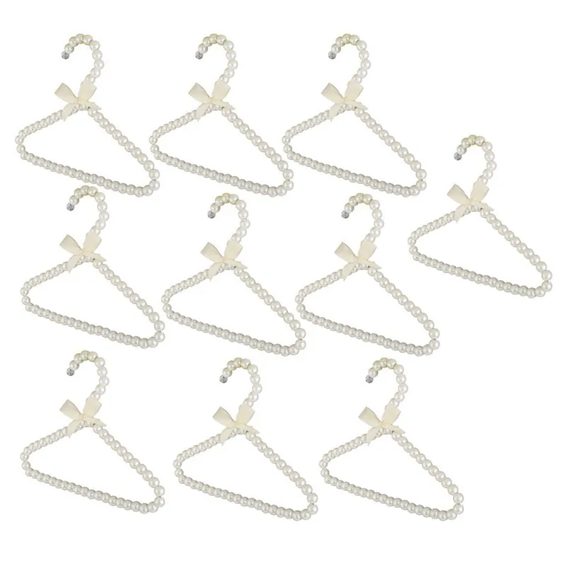 10Pcs Pearl Beaded Clothes Pants Hanger Trousers Dress Holder with Bowknot White
10Pcs Pearl Beaded Clothes Pants Hanger Trousers Dress Holder with Bowknot White