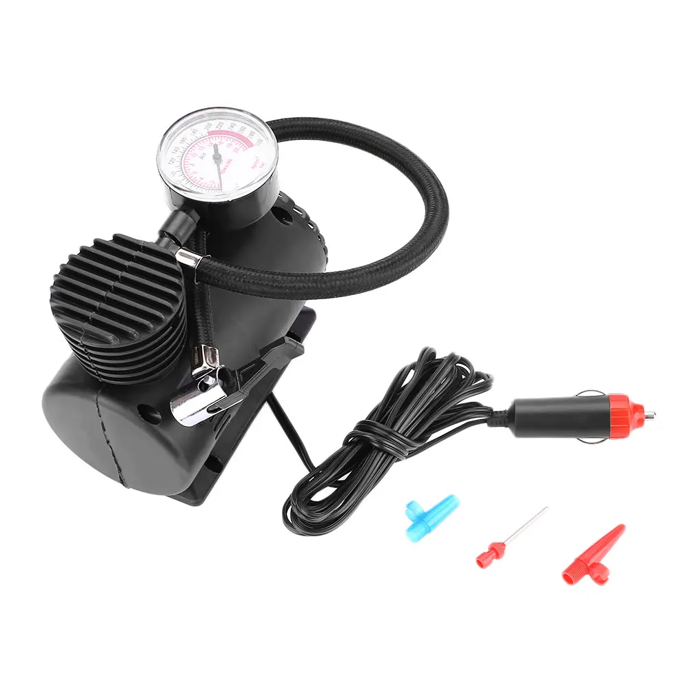 12V 300PSI Air Compressor Car Inflator Mini Compact Tire Electric Portable Black
12V 300PSI Air Compressor Car Inflator Mini Compact Tire Electric Portable Black