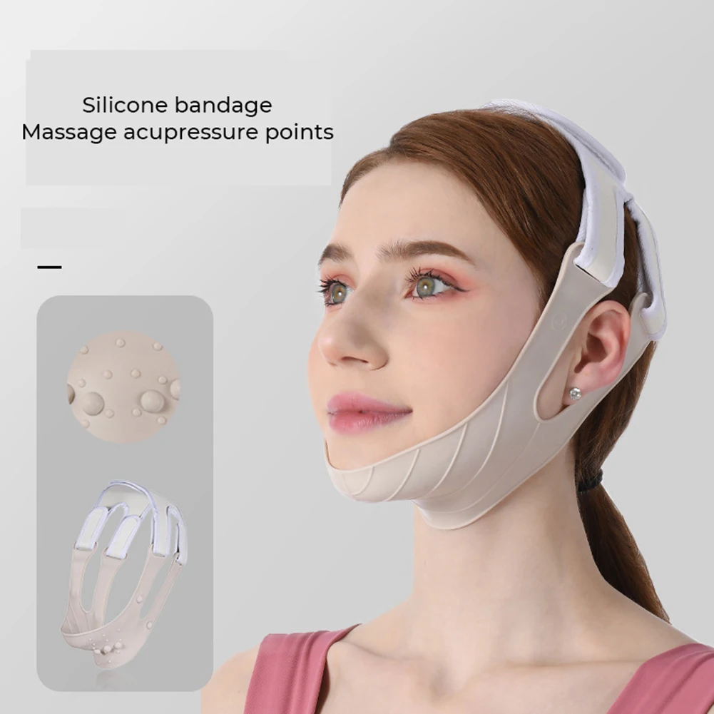 Silicone Non-face-lifting Bandage Beauty Plastic Face Lifting Tape To Double Chin Small V Face Small Face Non-face-lifting Mask
Silicone Non-face-lifting Bandage Beauty Plastic Face Lifting Tape To Double Chin Small V Face Small Face Non-face-lifting Mask