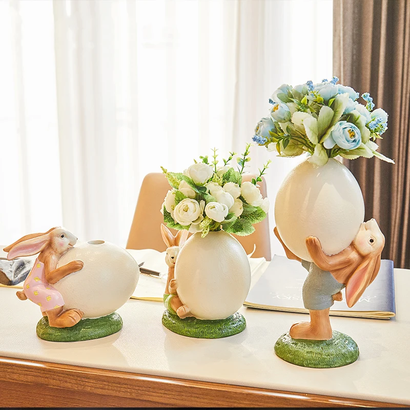 Creative Family of 3 Rabbit Ornaments Nordic Modern Minimalist Living Room Decoration TV Cabinet Home Indoor Crafts Decorations
Creative Family of 3 Rabbit Ornaments Nordic Modern Minimalist Living Room Decoration TV Cabinet Home Indoor Crafts Decorations