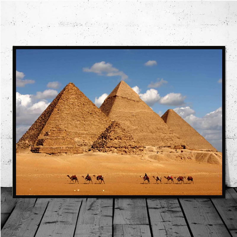 Pyramide Landscape Posters and Prints Canvas Painting Cuadros Scandinavian Wall Art Picture for Living Room
Pyramide Landscape Posters and Prints Canvas Painting Cuadros Scandinavian Wall Art Picture for Living Room