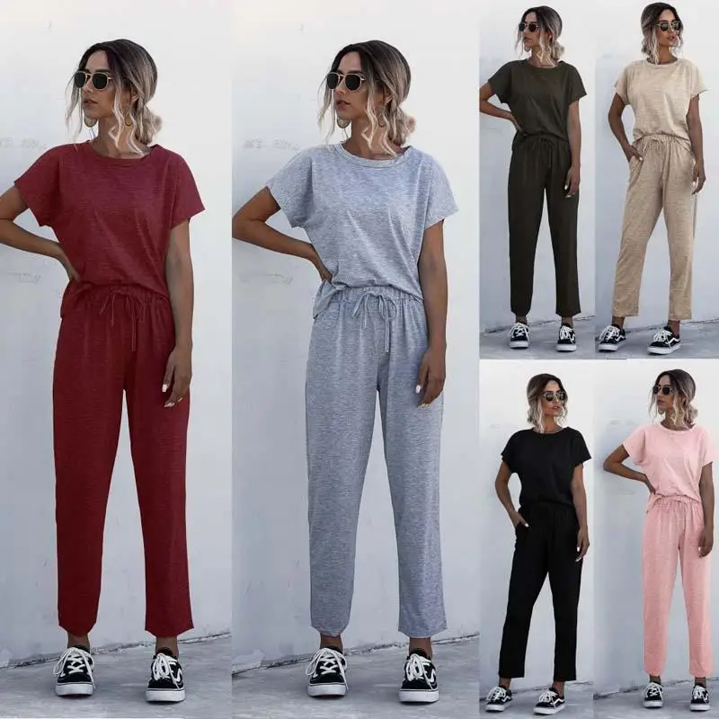 2020 Summer Plus Size Two Piece Set Women Tracksuit 2 Piece Sets Womens Outfits Joggers Women Set Matching Sweat Suits Women 
2020 Summer Plus Size Two Piece Set Women Tracksuit 2 Piece Sets Womens Outfits Joggers Women Set Matching Sweat Suits Women