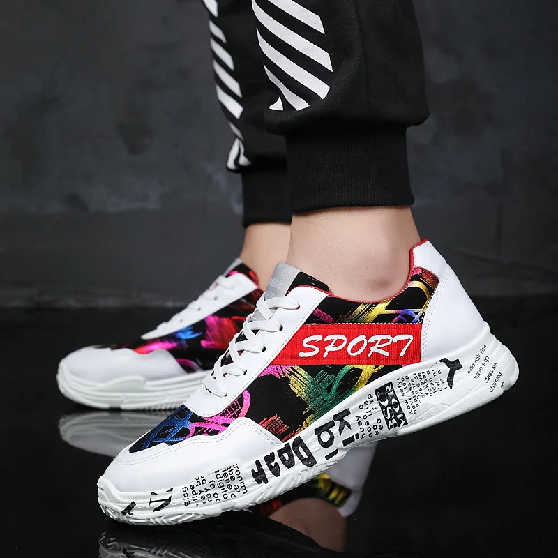 OLOME Hip Hop Men's Casual Shoes Zapatos Casuales Wear Resistant Breathable Men's Fashion Sneakers Outdoor Adult Walking Shoes
OLOME Hip Hop Men's Casual Shoes Zapatos Casuales Wear Resistant Breathable Men's Fashion Sneakers Outdoor Adult Walking Shoes