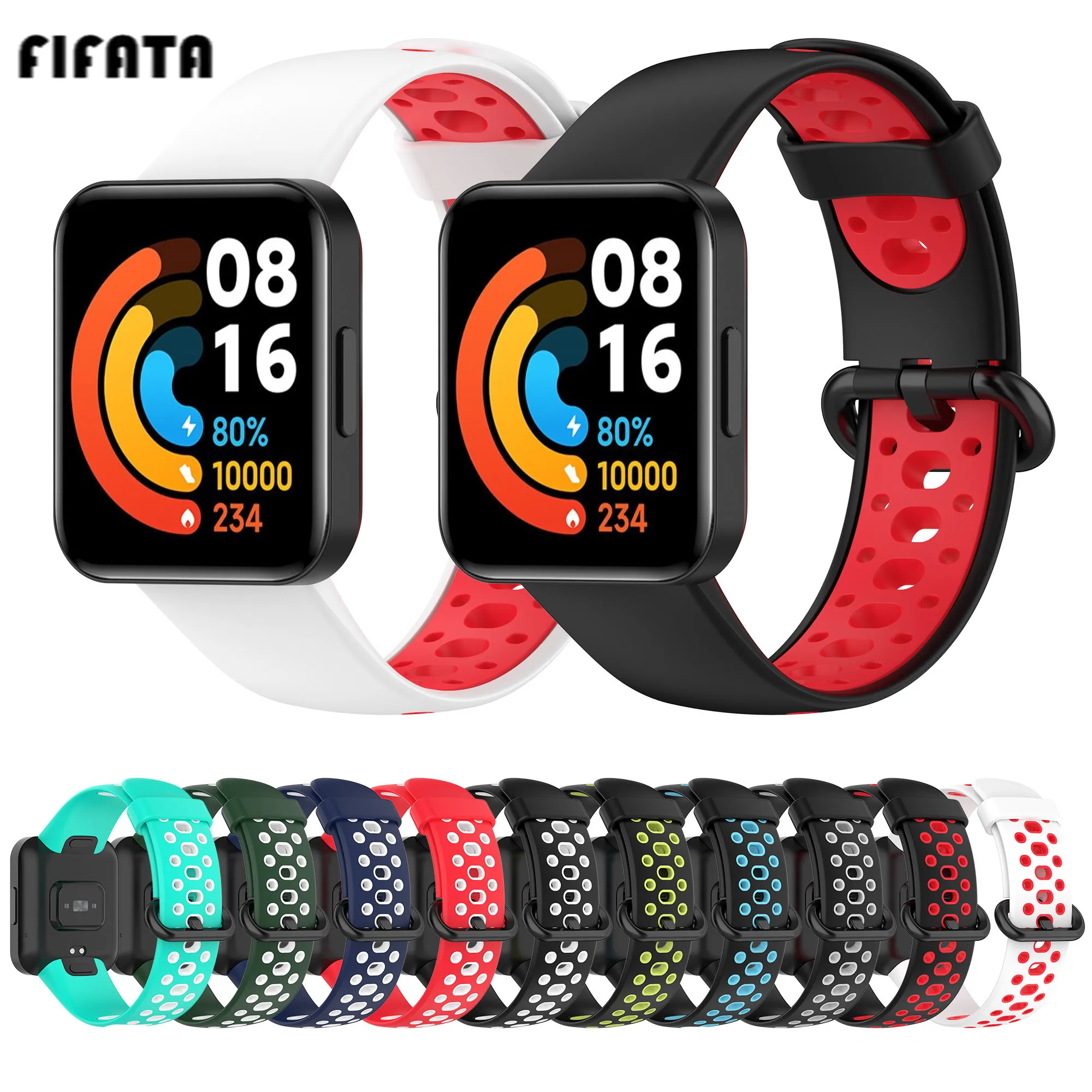 Силиконовый ремешок для смарт-часов Xiaomi Redmi Watch 2 Lite, двухцветный спортивный ремешок для часов Redmi watch 2, браслет correa
Силиконовый ремешок для смарт-часов Xiaomi Redmi Watch 2 Lite, двухцветный спортивный ремешок для часов Redmi watch 2, браслет correa