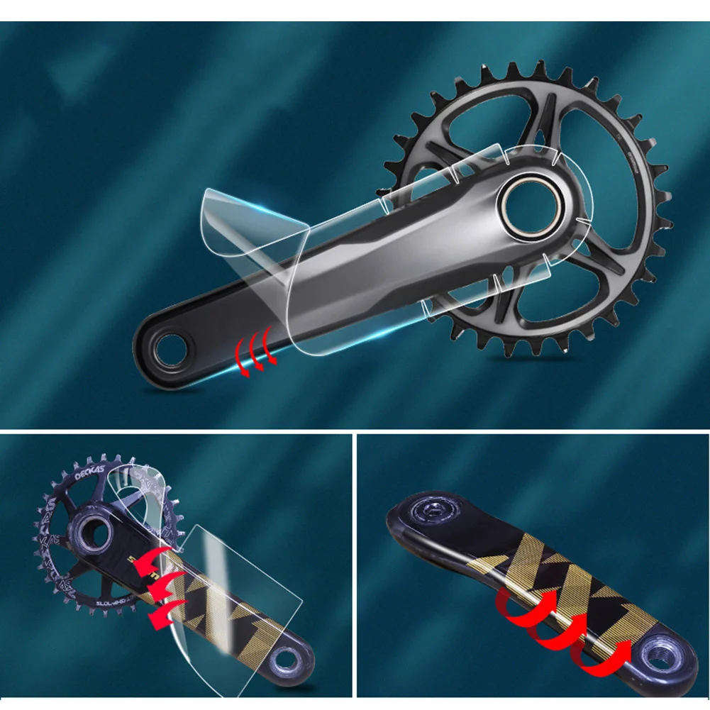 Mountain bike crank 3M transparent protective film protective tape Crank sleeve carbon fiber invisible protective tape Multiple
Mountain bike crank 3M transparent protective film protective tape Crank sleeve carbon fiber invisible protective tape Multiple