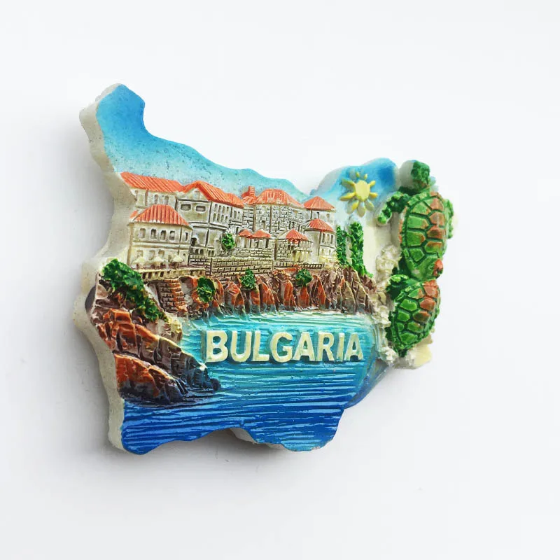 Bulgaira creative travel memorial resin painted arts and crafts fridge magnet paste collection decoration gift
Bulgaira creative travel memorial resin painted arts and crafts fridge magnet paste collection decoration gift