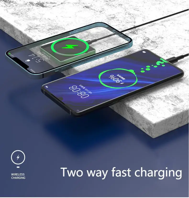 10000mAh Power Bank For Magsafe Charger PowerBank For iPhone 12 Portable Magnet External Battery 15W Magnetic Wireless Charger
10000mAh Power Bank For Magsafe Charger PowerBank For iPhone 12 Portable Magnet External Battery 15W Magnetic Wireless Charger
