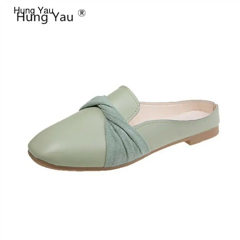 Womens Loafers Muller Shoes Simple Slipony Autumn Square Toe Casual Shallow Comfortable Student Leather Shoes Plus Size 35-40
Womens Loafers Muller Shoes Simple Slipony Autumn Square Toe Casual Shallow Comfortable Student Leather Shoes Plus Size 35-40