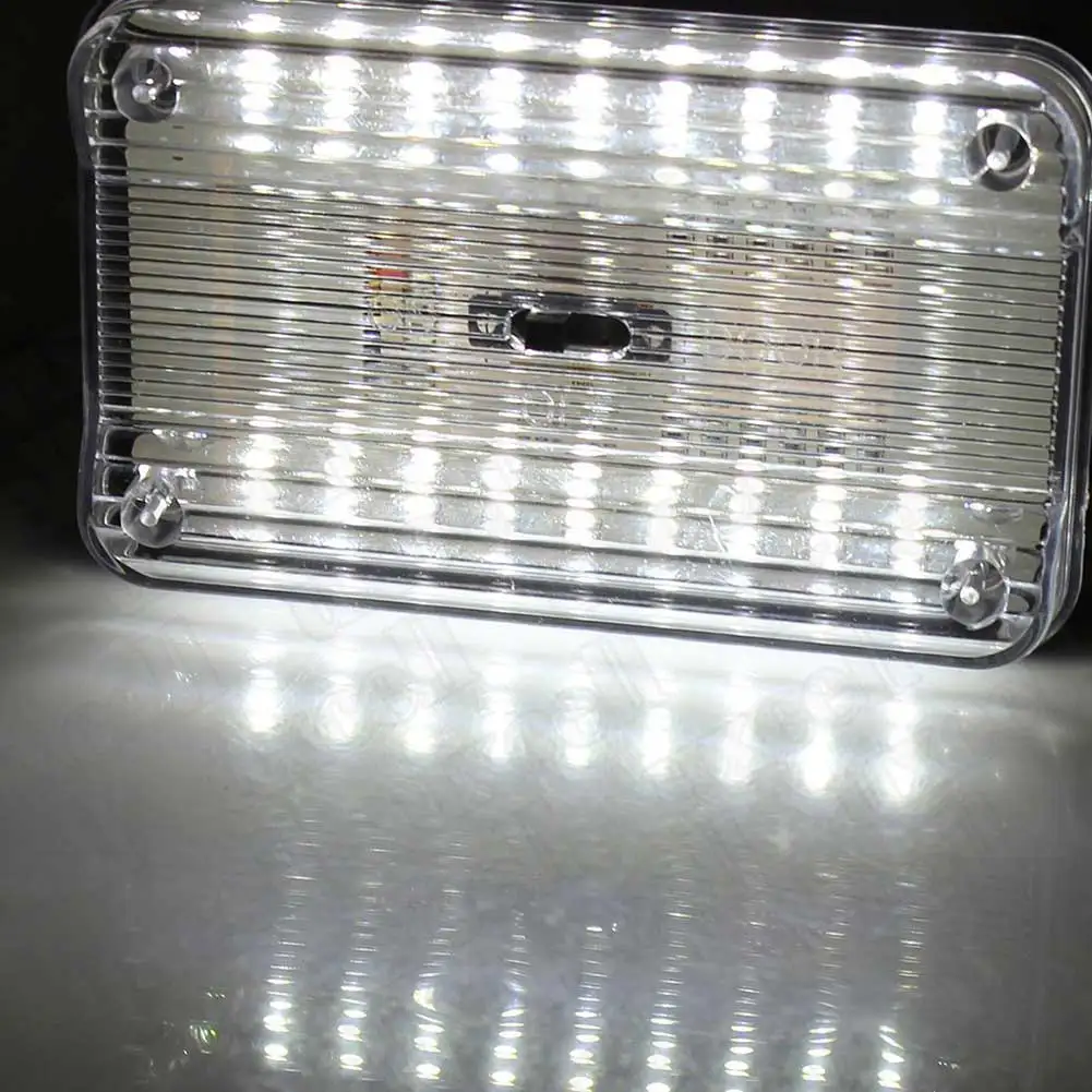 36 LED Car Roof Lamp Universal Trunk Lamp Roof Ceiling Ultra Thin High Brightness Reading Lamp 12V Car Vehicle Interior Lights
36 LED Car Roof Lamp Universal Trunk Lamp Roof Ceiling Ultra Thin High Brightness Reading Lamp 12V Car Vehicle Interior Lights