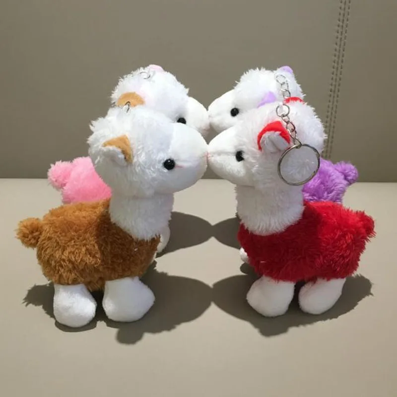 1PC Australia Alpaca Stuffed Plush Toy 13cm Rainbow Stripes Key Chain Plush Animal Toy Doll children's gift
1PC Australia Alpaca Stuffed Plush Toy 13cm Rainbow Stripes Key Chain Plush Animal Toy Doll children's gift
