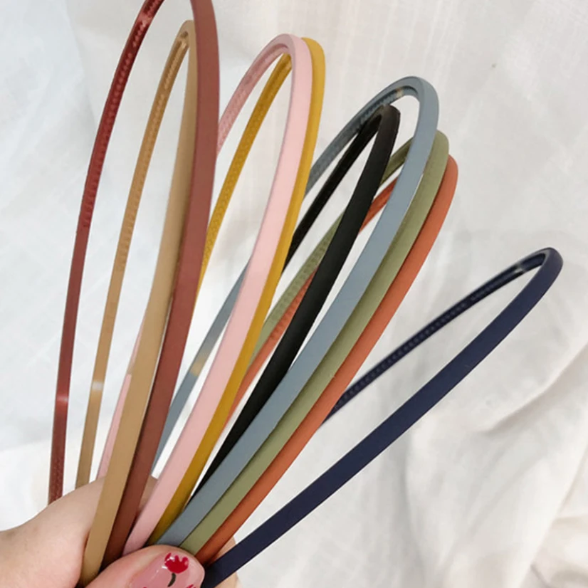 0.5cm Frosted Headband For Woman Girls Plastic Resin Hair Accessories Anti-Slip Female Makeup Hair Hoop Headwear Hairbands Hot
0.5cm Frosted Headband For Woman Girls Plastic Resin Hair Accessories Anti-Slip Female Makeup Hair Hoop Headwear Hairbands Hot