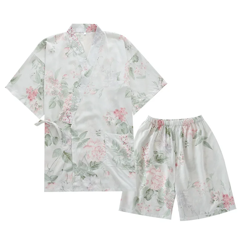 Japanese-style kimono short-sleeved shorts summer ladies pajamas suit cotton home service suit pajamas women pink pajamas suit
Japanese-style kimono short-sleeved shorts summer ladies pajamas suit cotton home service suit pajamas women pink pajamas suit