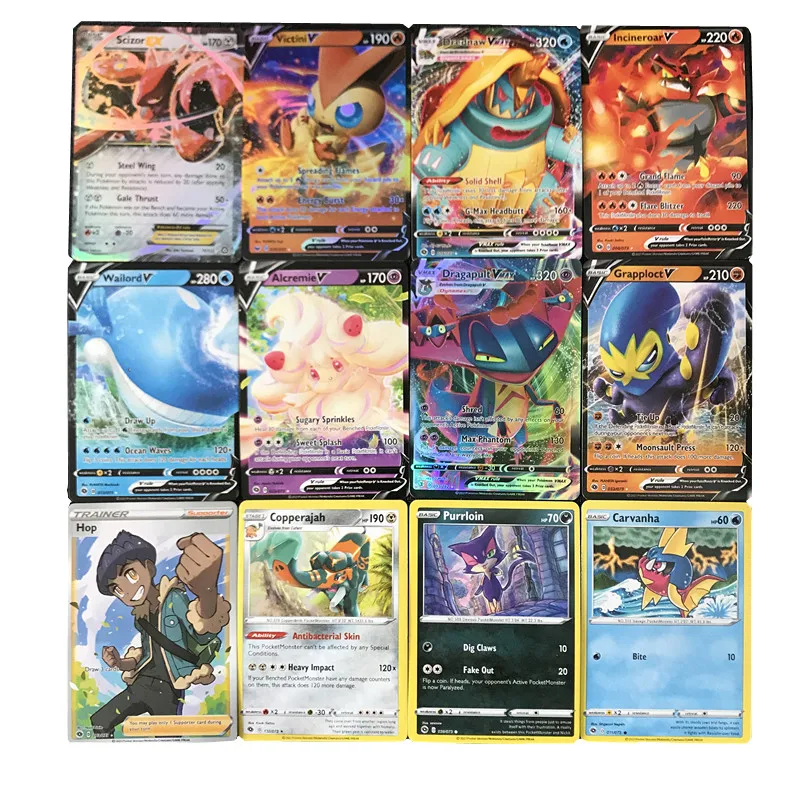 324pcs Pokemon Cards Booster Box TCG: Sun & Moon Evolutions Champion Path Pokemon Trade Card Boy collects toys
324pcs Pokemon Cards Booster Box TCG: Sun & Moon Evolutions Champion Path Pokemon Trade Card Boy collects toys