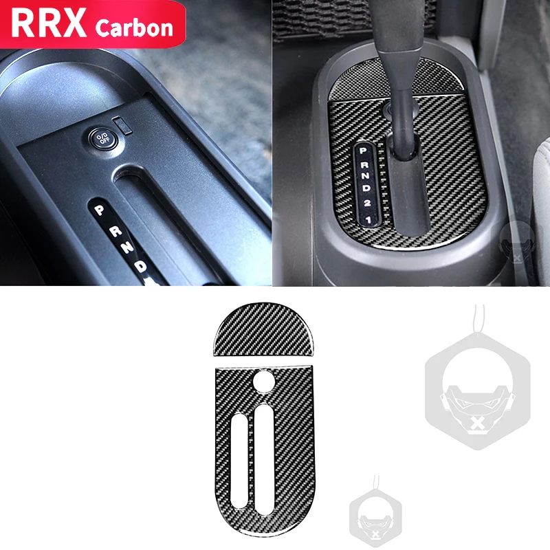 RRX 2Pcs/Set Carbon Fiber Car Gear Shift Panel Cover Trim Frame Fit for Jeep Wrangler JK 2007 2008 2009 2010 Left Hand Drive
RRX 2Pcs/Set Carbon Fiber Car Gear Shift Panel Cover Trim Frame Fit for Jeep Wrangler JK 2007 2008 2009 2010 Left Hand Drive