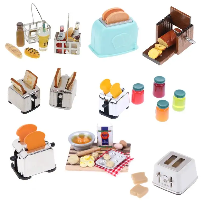 14 Styles 1/12 Scale Dollhouse Bread Machine With Toast Miniature Cute Decorations Toaster Dollhouse Mini Accessories
14 Styles 1/12 Scale Dollhouse Bread Machine With Toast Miniature Cute Decorations Toaster Dollhouse Mini Accessories