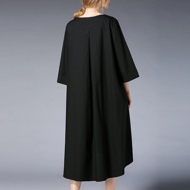 CHICEVER Vintage black Lace Up Dress Women O Neck Short Sleeve High Waist Oversized Ruched Midi Dresses Female 2020 Fashion
CHICEVER Vintage black Lace Up Dress Women O Neck Short Sleeve High Waist Oversized Ruched Midi Dresses Female 2020 Fashion