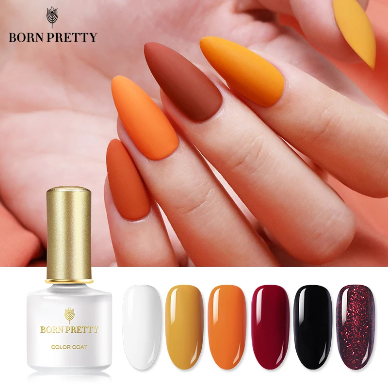 BORN PRETTY 2 бутылки набор гель для ногтей отмачиваемый лак Длительное Действие УФ