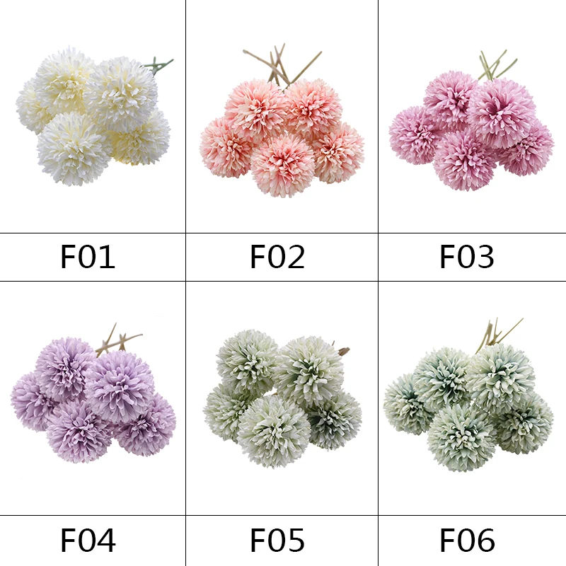 3/5Pcs Dandelion Flower Ball Simulation Silk Artificial Flowers DIY Wedding Party Table Decoration Bride Hold Bouquet Home Decor
3/5Pcs Dandelion Flower Ball Simulation Silk Artificial Flowers DIY Wedding Party Table Decoration Bride Hold Bouquet Home Decor