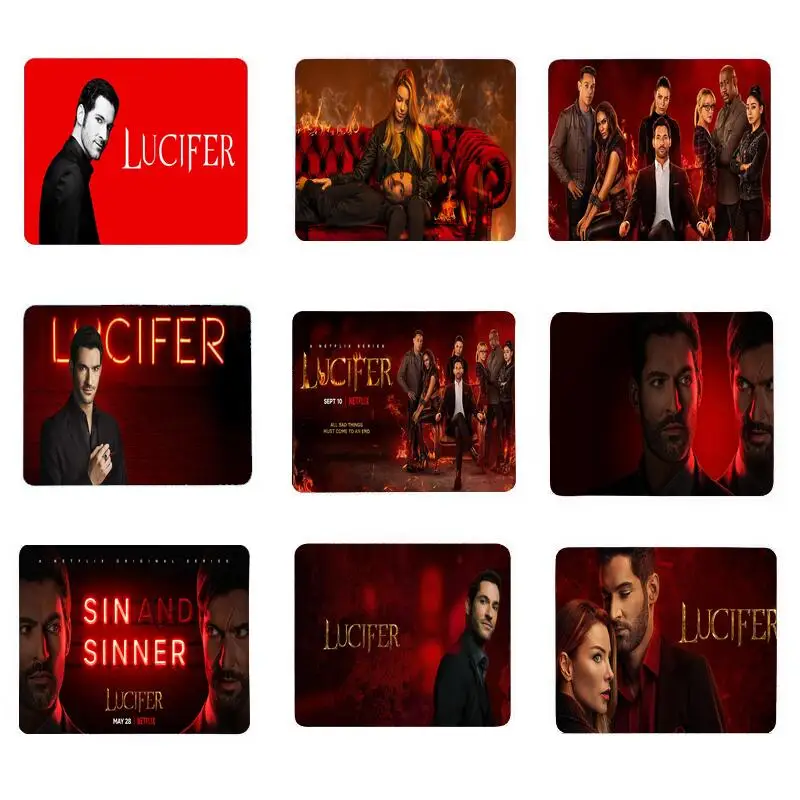 Mouse Pads TV Show Lucifer Mousepad Office Anime Pad Kawaii Laptop Carpet Small Mause Pc Desk Mat Rug Keyboard Gamer Accessories
Mouse Pads TV Show Lucifer Mousepad Office Anime Pad Kawaii Laptop Carpet Small Mause Pc Desk Mat Rug Keyboard Gamer Accessories