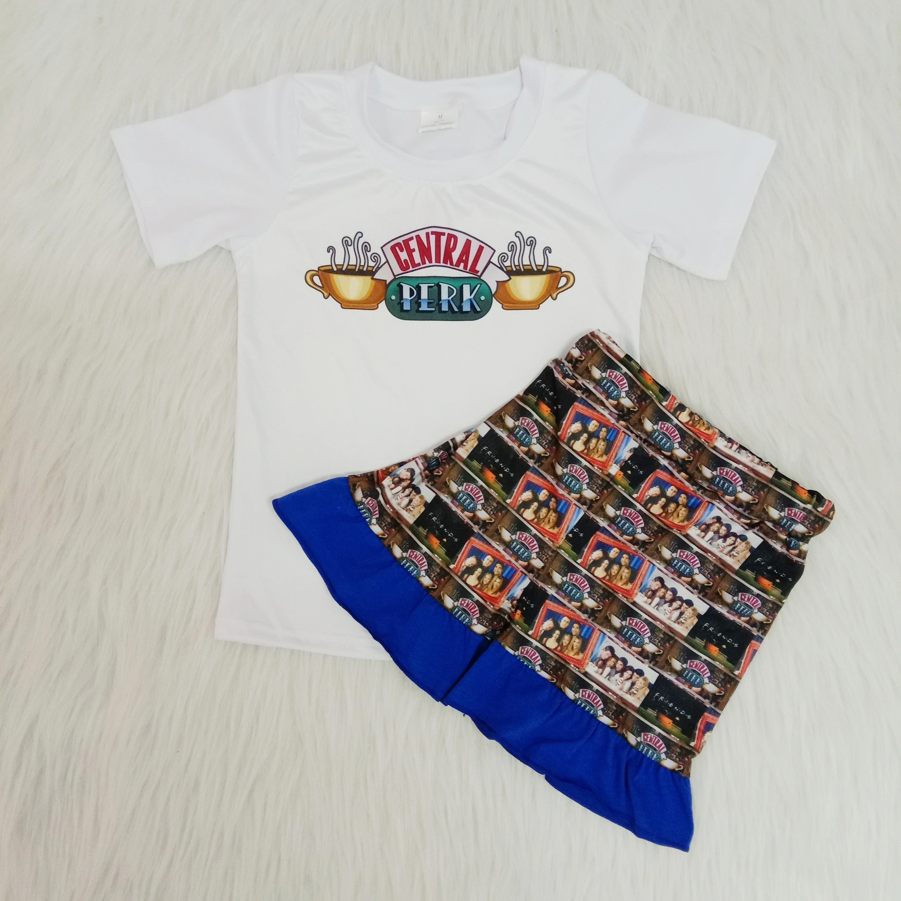 Kids boutique outfits summer short sleeve white shirt ruffle shorts design bottom fashion baby girls clothing clothes set
Kids boutique outfits summer short sleeve white shirt ruffle shorts design bottom fashion baby girls clothing clothes set