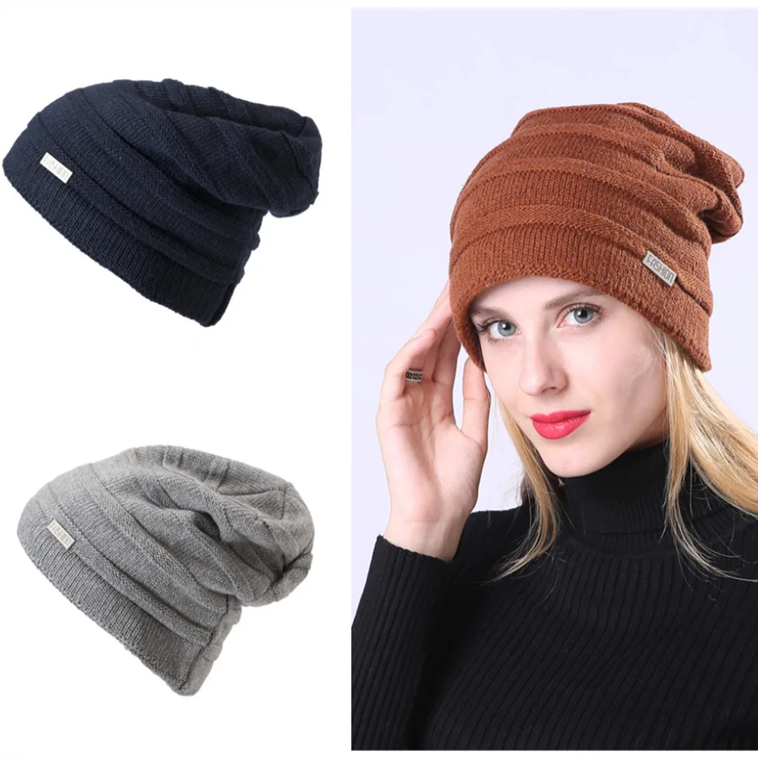 winter hats for women Solid beanie hat Wool Casual girl cap Double layer plus velvet thickening
winter hats for women Solid beanie hat Wool Casual girl cap Double layer plus velvet thickening