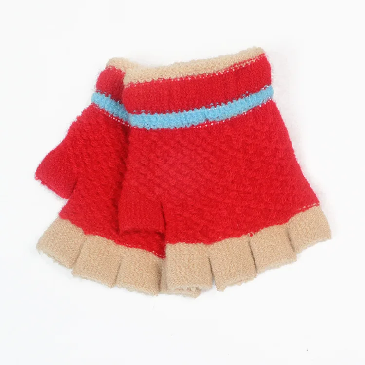 Winter New Half Finger Knitting Korean Open Finger Writing Warm Cartoon Gloves for Boys and Girls
Winter New Half Finger Knitting Korean Open Finger Writing Warm Cartoon Gloves for Boys and Girls