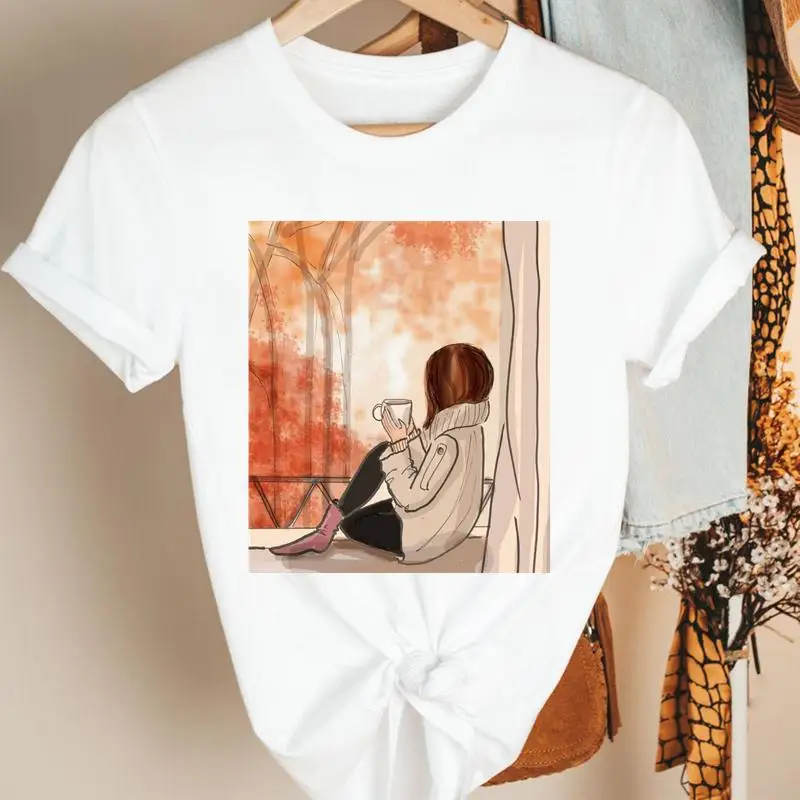 Women 90s Coffee Ladies Halloween Fall Autumn Thanksgiving Cartoon Kawaii Fashion Clothes Tee Top Tshirt Female Graphic T-shirt
Women 90s Coffee Ladies Halloween Fall Autumn Thanksgiving Cartoon Kawaii Fashion Clothes Tee Top Tshirt Female Graphic T-shirt