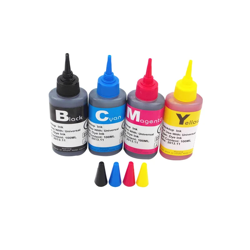 New Compatible High quality K/C/M/Y Universal Refill Ink kit For Hp For Canon For Epson For Brother ink cartridge printer 100M
New Compatible High quality K/C/M/Y Universal Refill Ink kit For Hp For Canon For Epson For Brother ink cartridge printer 100M