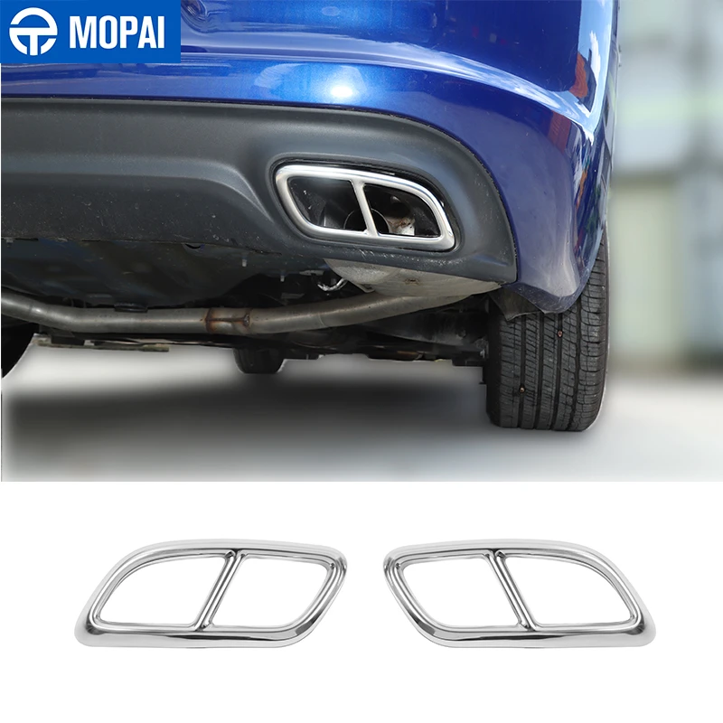 MOPAI Car Exhaust Pipe Cover for Dodge Charger 2015+ Car Rear Tail Throat Decorative Accessories for Dodge Charger 2015+
MOPAI Car Exhaust Pipe Cover for Dodge Charger 2015+ Car Rear Tail Throat Decorative Accessories for Dodge Charger 2015+