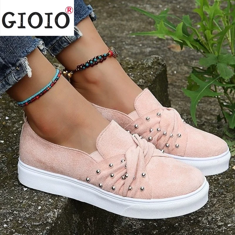 Beads Women Casual Sneakers Comfort Flock Autumn Women's Shoes Bowknot Female Loafers Slip on Women Flats Shoes Zapatos Mujer
Beads Women Casual Sneakers Comfort Flock Autumn Women's Shoes Bowknot Female Loafers Slip on Women Flats Shoes Zapatos Mujer