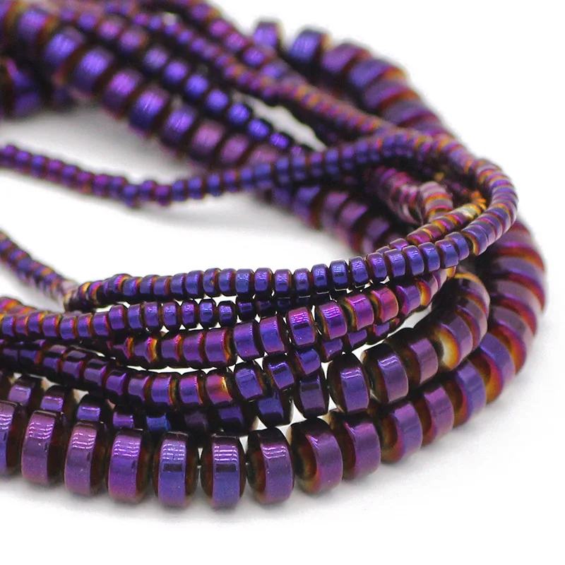 Круглые бусины-разделители из гематита, 3/4/6/8 мм 
Круглые бусины-разделители из гематита, 3/4/6/8 мм