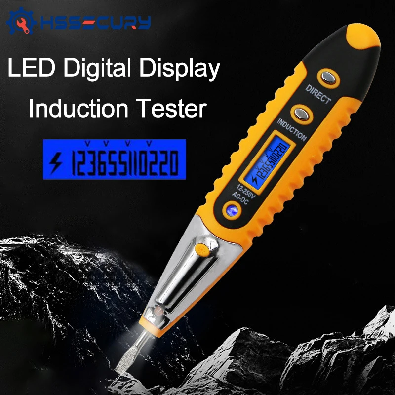 Цифровой светодиодный индикатор утечки VD700, индукционный тестер с подсветкой, ручка для проверки утечки нулевого провода под напряжением п...
Цифровой светодиодный индикатор утечки VD700, индукционный тестер с подсветкой, ручка для проверки утечки нулевого провода под напряжением п...