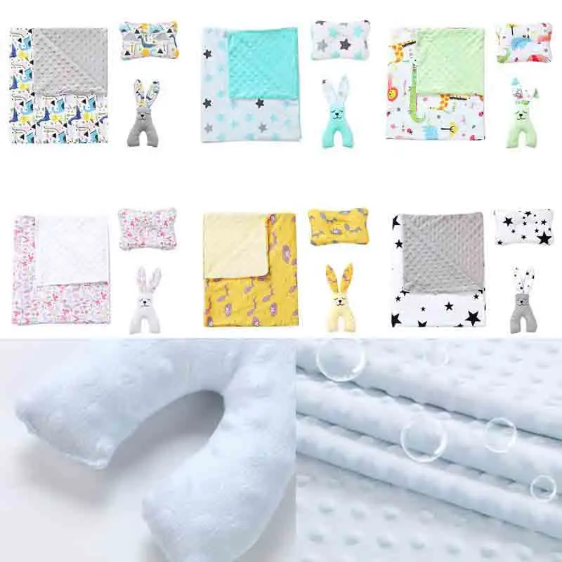 1-3 Pcs/set Baby Peas Blanket Soft Breathable Cartoon Sleep Comfort Dolls Newborn Stroller Blankets Pillow
1-3 Pcs/set Baby Peas Blanket Soft Breathable Cartoon Sleep Comfort Dolls Newborn Stroller Blankets Pillow