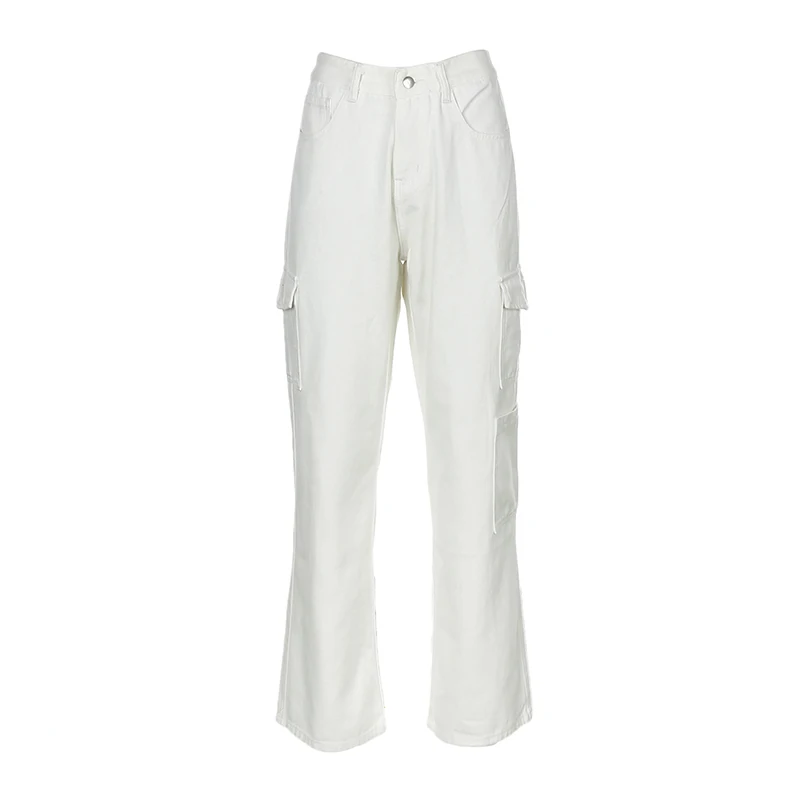 Rockmore Wide Leg Jeans Women Cargo Pants Plus Size White Pockets Woman Jeans High Waist Streetwear Demin Straight Pants Casual
Rockmore Wide Leg Jeans Women Cargo Pants Plus Size White Pockets Woman Jeans High Waist Streetwear Demin Straight Pants Casual