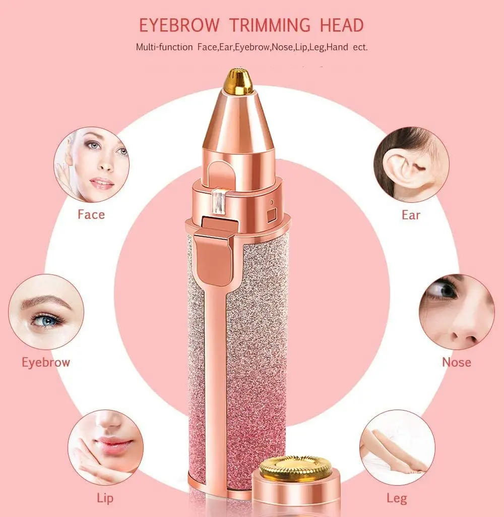 hair removal 2 in 1 Electric Mini Eyebrow Shaver Trimmer Painless Epilator Razors Portable Women Facial Makeup Hair Remover
hair removal 2 in 1 Electric Mini Eyebrow Shaver Trimmer Painless Epilator Razors Portable Women Facial Makeup Hair Remover