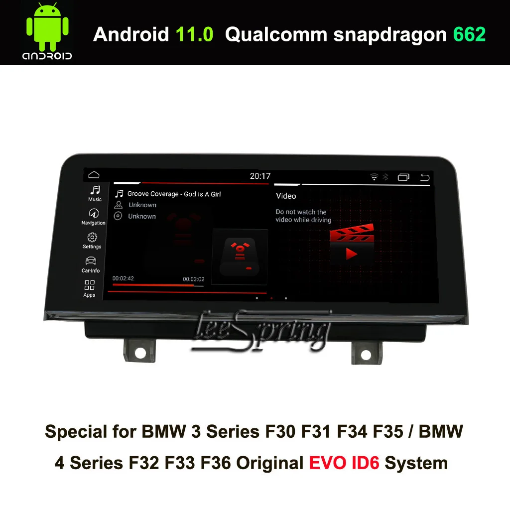 Android 11 Car Multimedia Player for BMW 3 Series (2018)/ for BMW 4 Series (2017-) Original EVO ID5 ID6 system
Android 11 Car Multimedia Player for BMW 3 Series (2018)/ for BMW 4 Series (2017-) Original EVO ID5 ID6 system