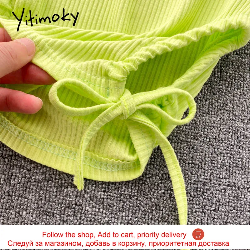 Yitimoky Hollow Out Lace Up T-Shirts Women Short Sleeve Crop Tops O-Neck Solid Pink Clothes 2021 Summer Korean Fashion New Shirt 
Yitimoky Hollow Out Lace Up T-Shirts Women Short Sleeve Crop Tops O-Neck Solid Pink Clothes 2021 Summer Korean Fashion New Shirt