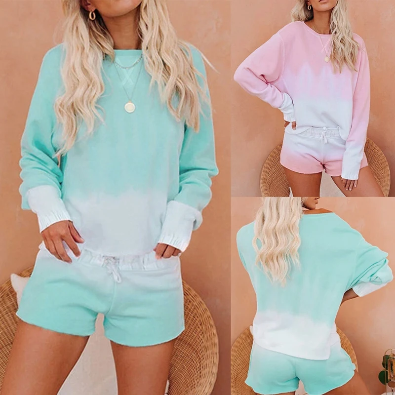 Hot kf-Tie Dye Two Piece Set Women Off Shoulder Crop Top and Shorts Elastic Lace Suit Set Bodycon Sexy 2 Piece Set
Hot kf-Tie Dye Two Piece Set Women Off Shoulder Crop Top and Shorts Elastic Lace Suit Set Bodycon Sexy 2 Piece Set