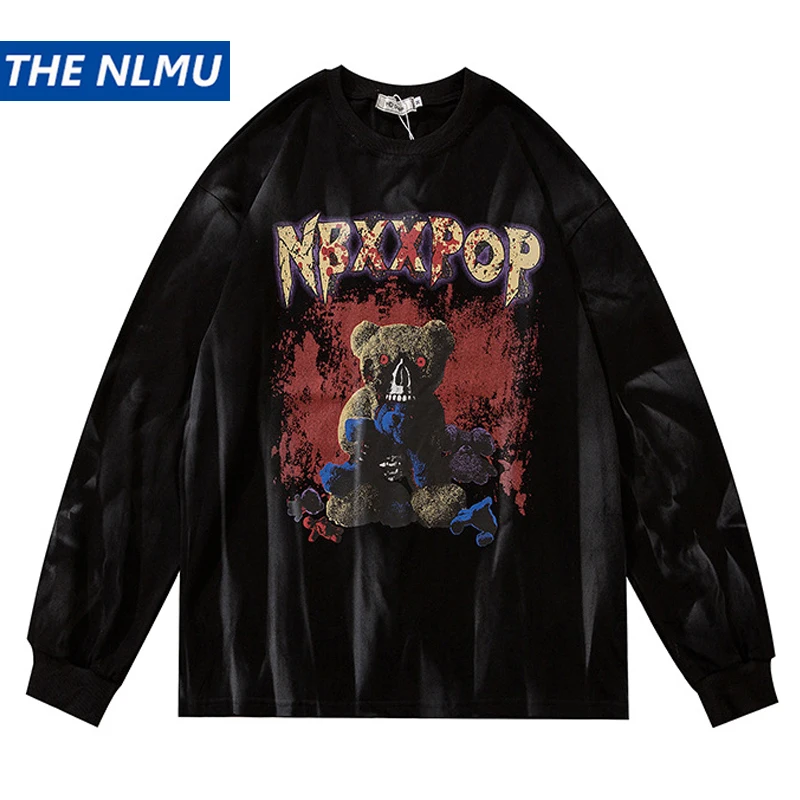 Hip Hop Vintage Printed Oversize T Shirt Long Sleeve Streetwear Harajuku Cotton T-Shirt 2021 Men Autumn Tshirt Tops Tees WE107
Hip Hop Vintage Printed Oversize T Shirt Long Sleeve Streetwear Harajuku Cotton T-Shirt 2021 Men Autumn Tshirt Tops Tees WE107