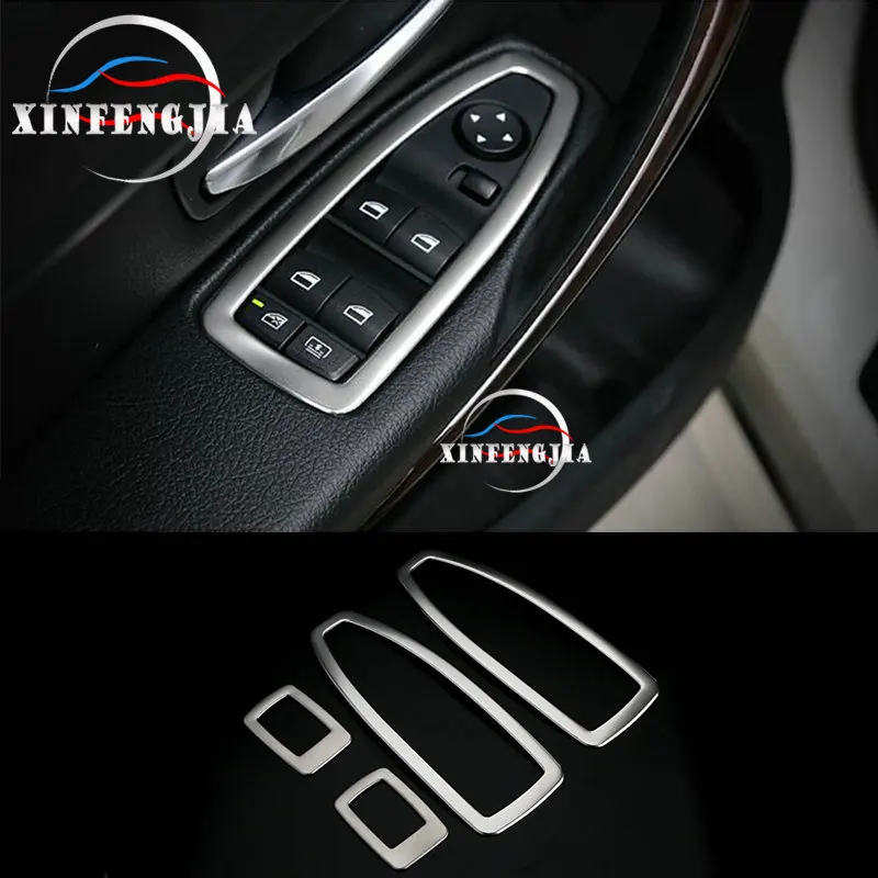 Для BMW 3 серии F30 F31 13-18 & 3GT F34 14-19 & 4 серии 4dr F36 15-19, нержавеющая детская оболочка для кнопок
Для BMW 3 серии F30 F31 13-18 & 3GT F34 14-19 & 4 серии 4dr F36 15-19, нержавеющая детская оболочка для кнопок