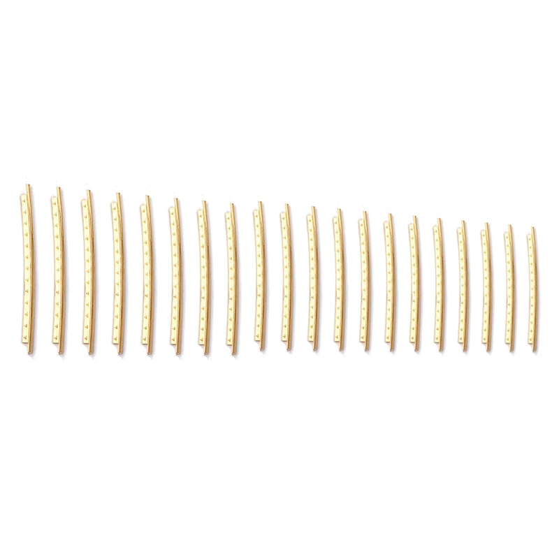 20Pcs/ Set Classical Acoustic Guitar Fret Wire Copper 20 Fingerboard Frets 2.0mm for Acoustic Guitar Parts
20Pcs/ Set Classical Acoustic Guitar Fret Wire Copper 20 Fingerboard Frets 2.0mm for Acoustic Guitar Parts
